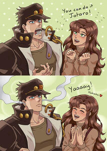 Jotaro x OC for stariious