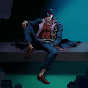 Jotaro Fanart Full Body