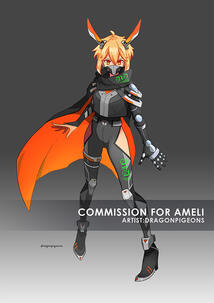 OC fullbody for Ameli