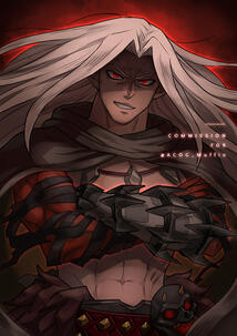 Barbarian Elf DnD character for ACOG_Muffin