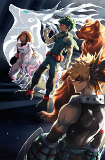 2018 Paws Ultra: BNHA Animals Zine